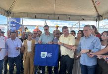 Bodoquena inaugura arena esportiva com presença do governador Eduardo Riedel