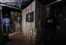 DOF apreende quase 35 mil pacotes de cigarros em entreposto em Mundo Novo