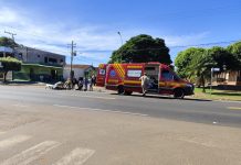 Acidente entre motos deixa três vítimas na BR-163 em Caara