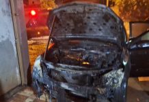 Veículo pega fogo em residência no Capitão Vigário e mobiliza Corpo de Bombeiros