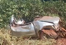Homem morre após capotamento de caminhonete em estrada vicinal entre Amambai e Juti