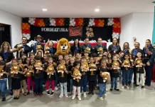 Caarapó forma 1ª turma do Proerd Kids e amplia ações de prevenção e valorização da vida
